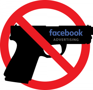Firearm advertising on facebook