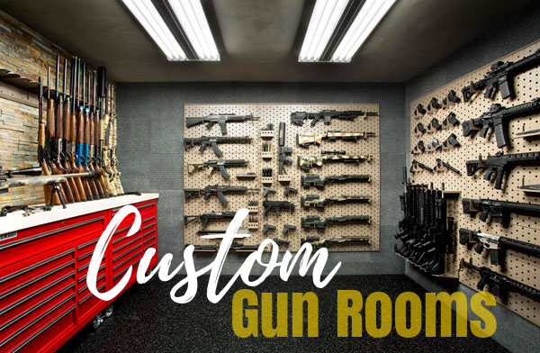 Custom Gun Rooms And Storage Solutions For Even The Largest