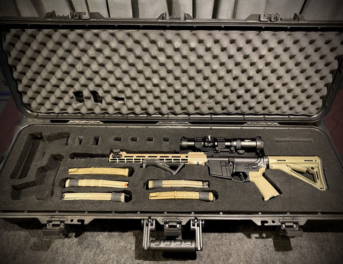 Custom Built AR 15 – FDE & Black – Auction Armory World's Largest ...