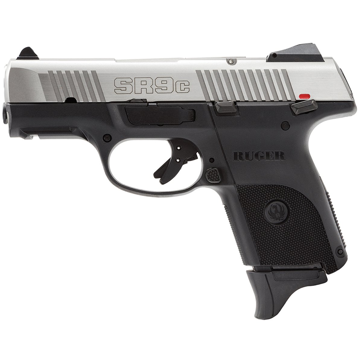 [Handgun] Ruger SR9c 9mm Luger 3.4in Stainless Pistol - 17+1 Rounds $249.99...