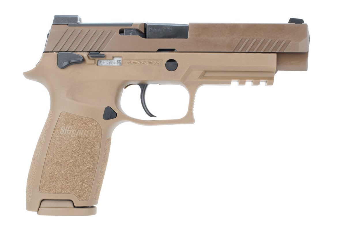 [HANDGUN] SIG Sauer P320 M17 Coyote Brown – $600 – Auction Armory World ...