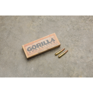 Gorilla Ammunition .300 AAC BlackOut 125gr Sierra MatchKing - 20 Round Box