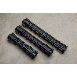 Gorilla Firearms Lightweight Handguard MOD1 - Black (Handguard Length: AR-10 14.87")