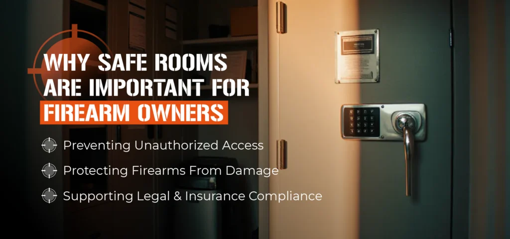 why safe rooms are important for firearm owners