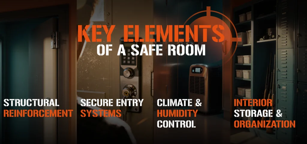 key elements of a safe room
