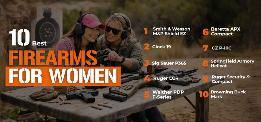 10 best firearms for women 