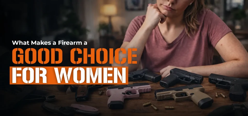 what makes a firearm a good choice for women 